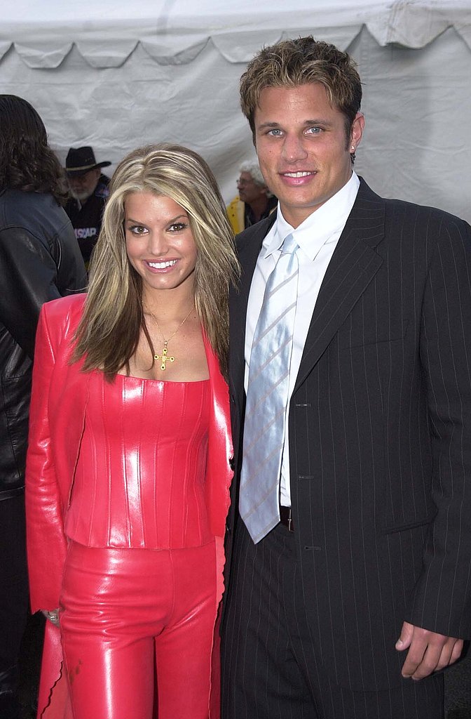 Jessica Simpson and Nick Lachey posed together in 2001.
Jessica Simpson and Nick Lachey posed together in 2001.