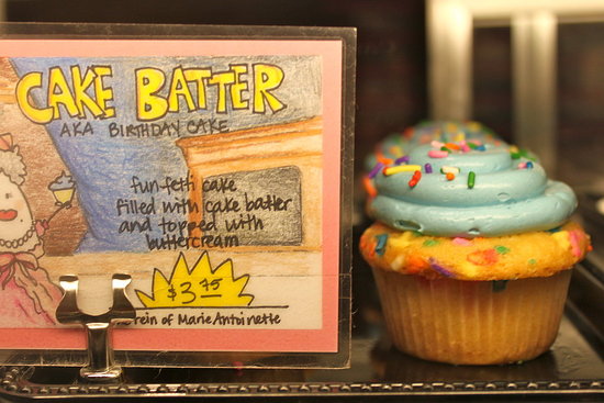 Cake Batter Cupcake