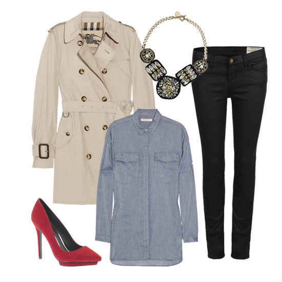 How to Wear a Trench Coat For Winter 2011 How to Wear a Trench Coat For Winter 2011
