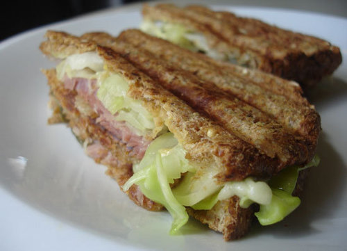 What to Make: Ham and Cabbage Reuben What to Make: Ham and Cabbage Reuben
