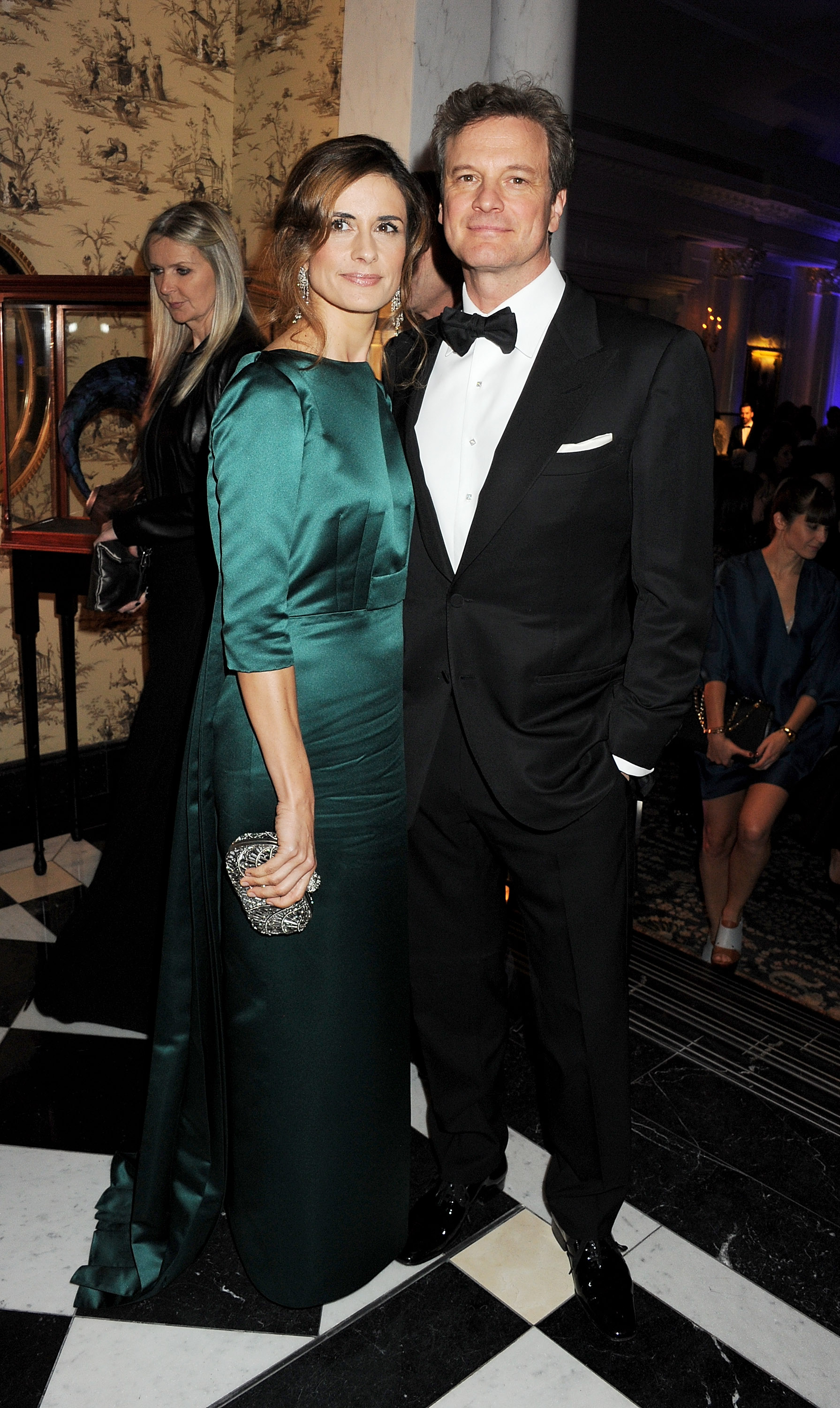 Colin Firth and Livia Giuggioli Colin Firth and Livia Giuggioli