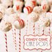 Candy Cane Cake Pops