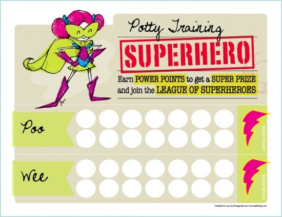 Potty-Training Reward Chart Potty-Training Reward Chart