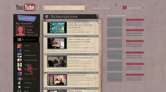 YouTube Gets a Facelift 