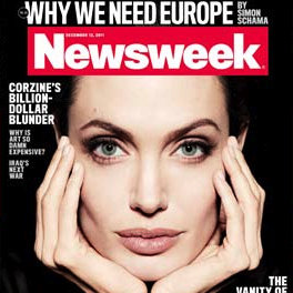 Angelina Jolie auf dem Titelblatt der Newsweek