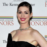 Anne Hathaway Engagement Ring at Kennedy Center Honors