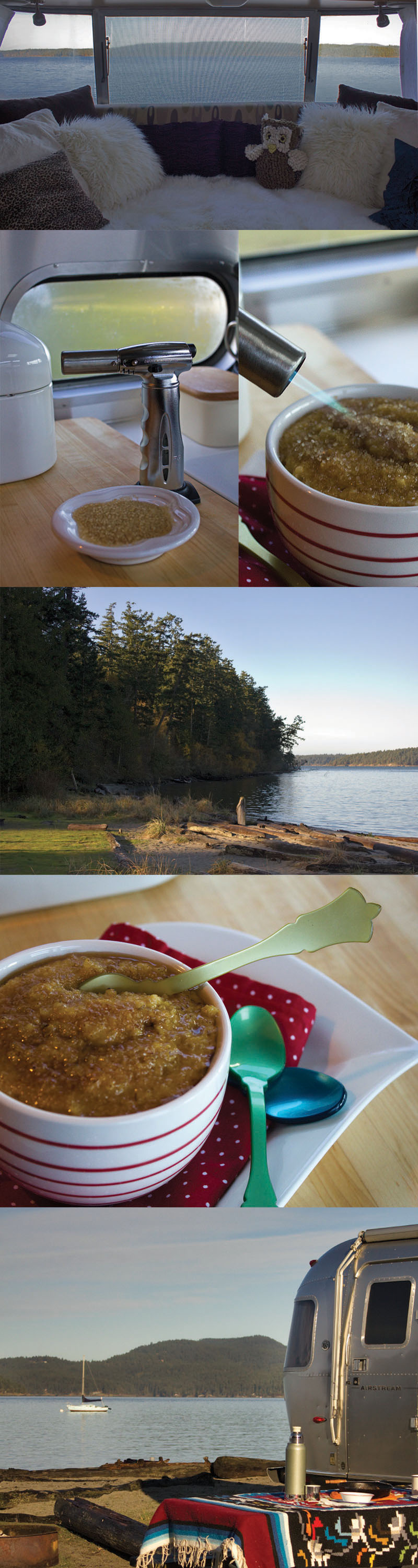 Breakfast on Lopez Island, WA State Odlin County Park