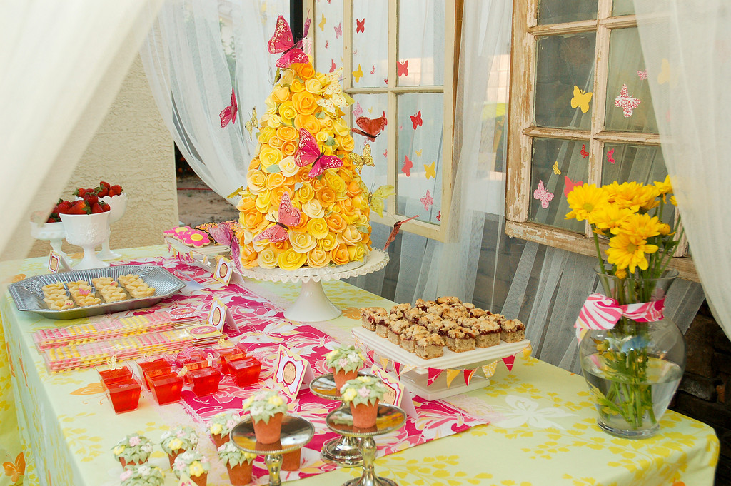 Butterfly Garden Birthday Party Butterfly Garden Birthday Party