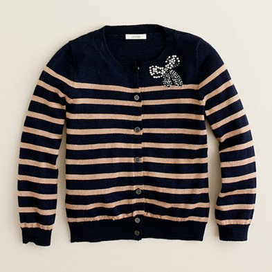 J.Crew Brilliant Bow Cardigan ($65) J.Crew Brilliant Bow Cardigan ($65)