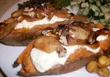 Sweet n' spicy twice-baked sweet potato Sweet n' spicy twice-baked sweet potato