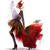 The Hunger Games Costume Sketches The Hunger Games Costume Sketches