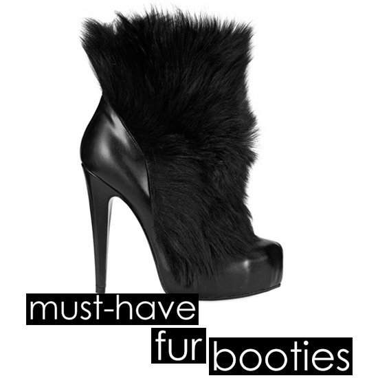 Shop Holiday 2011 and Fall 2011 Boot Trends: Fur-Trimmed Booties Shop Holiday 2011 and Fall 2011 Boot Trends: Fur-Trimmed Booties