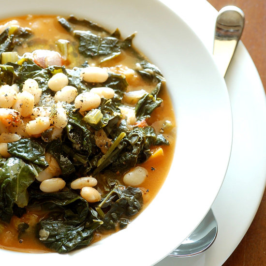 Savory Kale, Cannellini Bean, and Potato Soup