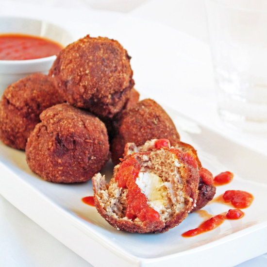 Cream cheese filled meatballs