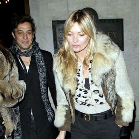 Kate Moss and Jamie Hince at Wolseley