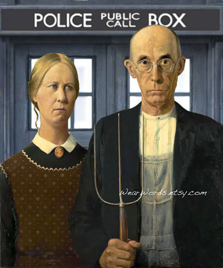 American Who Gothic Print ($16)