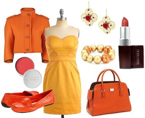 Designer Tangerine Clothing