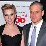 See Matt Damon and Scarlett Johansson Go Wild See Matt Damon and Scarlett Johansson Go Wild