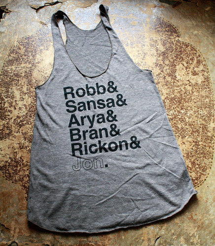 Game of Thrones Siblings Racerback Tank Game of Thrones Siblings Racerback Tank