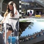 Selena Gomez Performance at Santa Monica Place