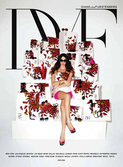 Diane von Furstenberg's Most Stunning Ad Campaigns