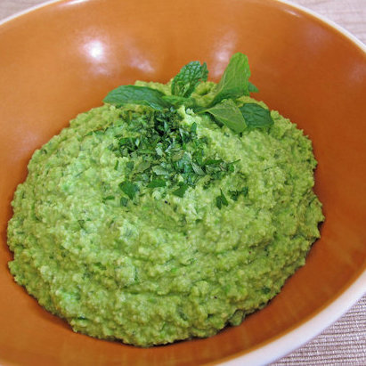 Edamame Hummus Recipe (Bon Appetit)