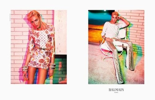 Balmain Spring 2012 Ad Campaign Balmain Spring 2012 Ad Campaign