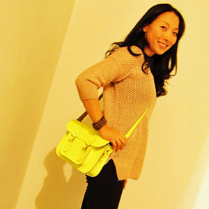 Neon Cambridge Satchel Street Style