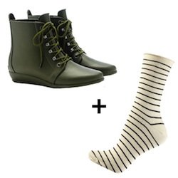 Cute Boots and Socks Combos 2012