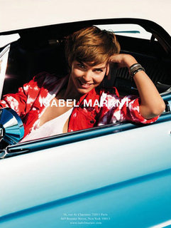 Arizona Muse Debuts A Pixie Cut in Isabel Marant's Spring 2012 Campaign
