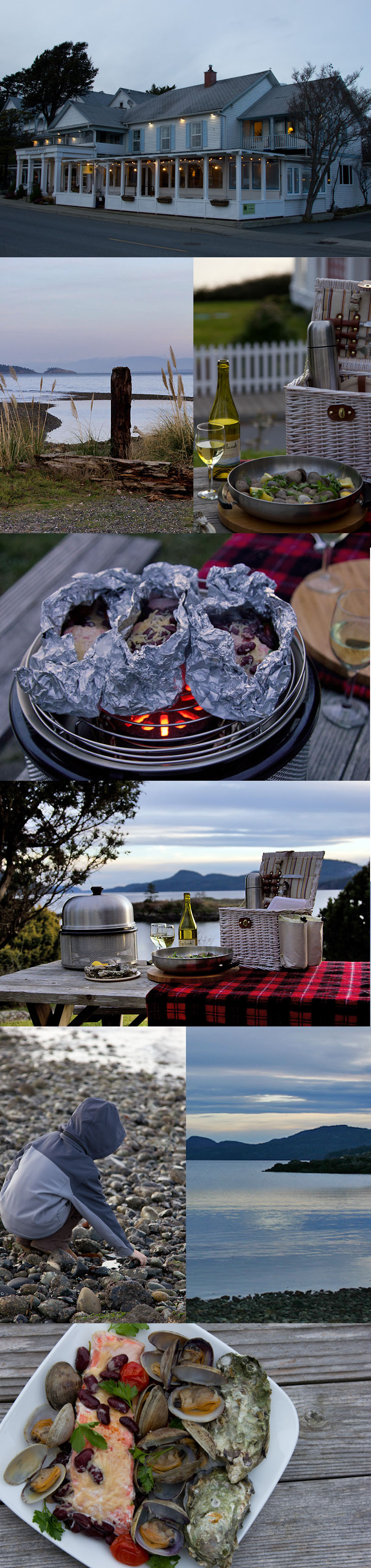 Seafood Medley at the Outlook Inn, Orcas Island, WA