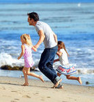 Olivier Martinez in Malibu