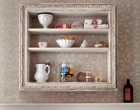 Re-purpose an old wine crate as a display shelf for your bathroom.
Source: Country Living Magazine
Re-purpose an old wine crate as a display shelf for your bathroom.
Source: Country Living Magazine