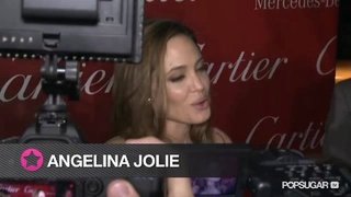 Angelina Jolie Talking About Zahara at the Palm Springs Film Festival