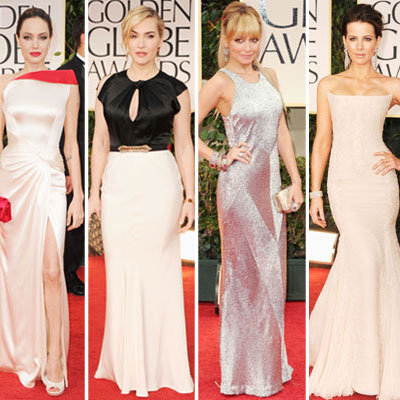 Golden Globes 2012 Red Carpet Dress Pictures