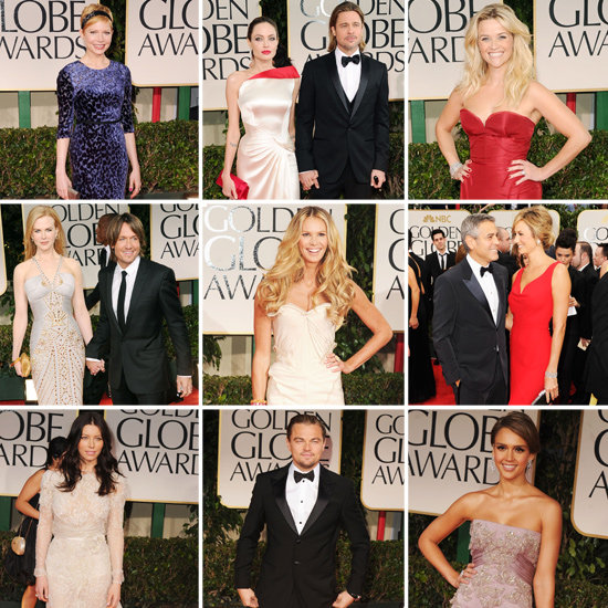 Golden Globes Red Carpet Pictures 2012