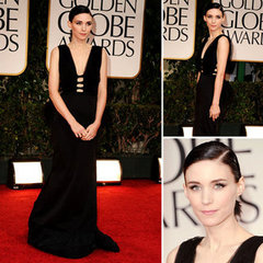 Rooney Mara at Golden Globes 2012