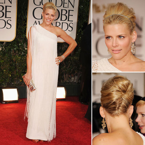 Busy Phillips Wears a Flapper Style Dress on the Red Carpet at the 2012 Golden Globes