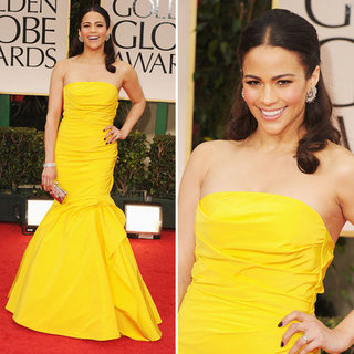 Paula Patton at Golden Globes 2012
