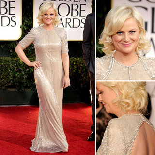 Amy Poehler at Golden Globes 2012