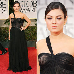 Mila Kunis at Golden Globes 2012 Mila Kunis at Golden Globes 2012