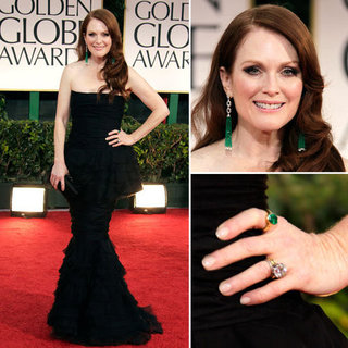Julianne Moore at Golden Globes 2012