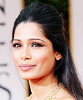 Who has the best retro-inspired hair at the 2012 Golden Globes Awards?