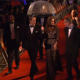Kate Middleton and Prince William at UK War Horse Premiere (Video)