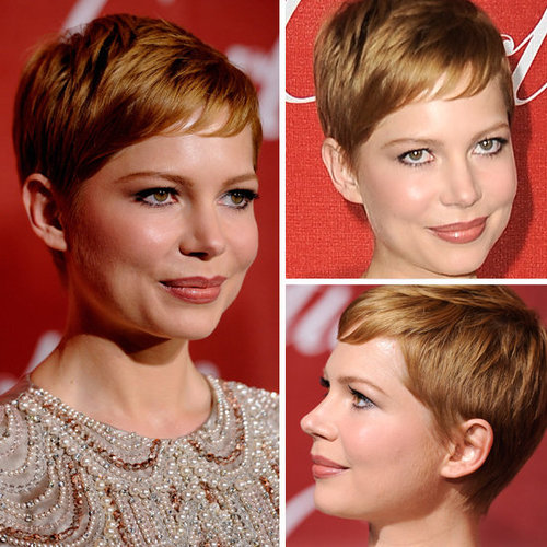 Michelle Williams Trades in Platinum Blonde For Auburn