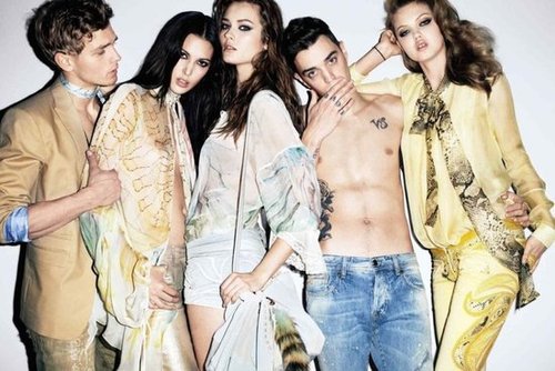 Just Cavalli Spring 2012 Ad Campaign Just Cavalli Spring 2012 Ad Campaign