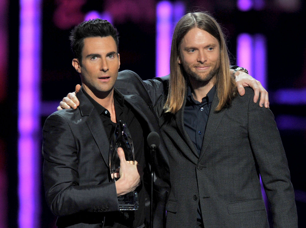 Adam Levine and James Valentine Adam Levine and James Valentine