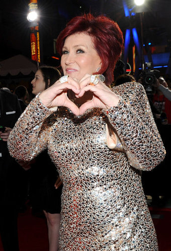 Sharon Osbourne at the People's Choice Awards.
Sharon Osbourne at the People's Choice Awards.