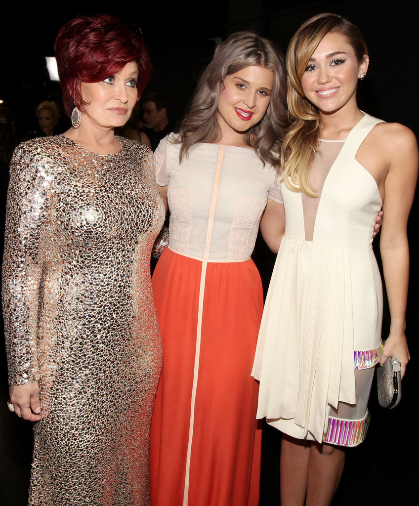 Sharon, Kelly, and Miley Sharon, Kelly, and Miley