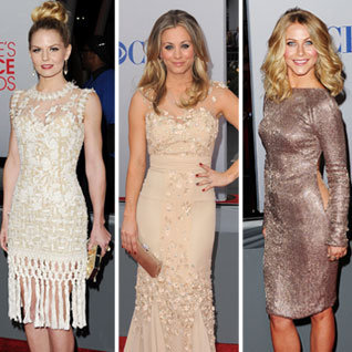 People's Choice Awards 2012 Red Carpet Dresses Pictures